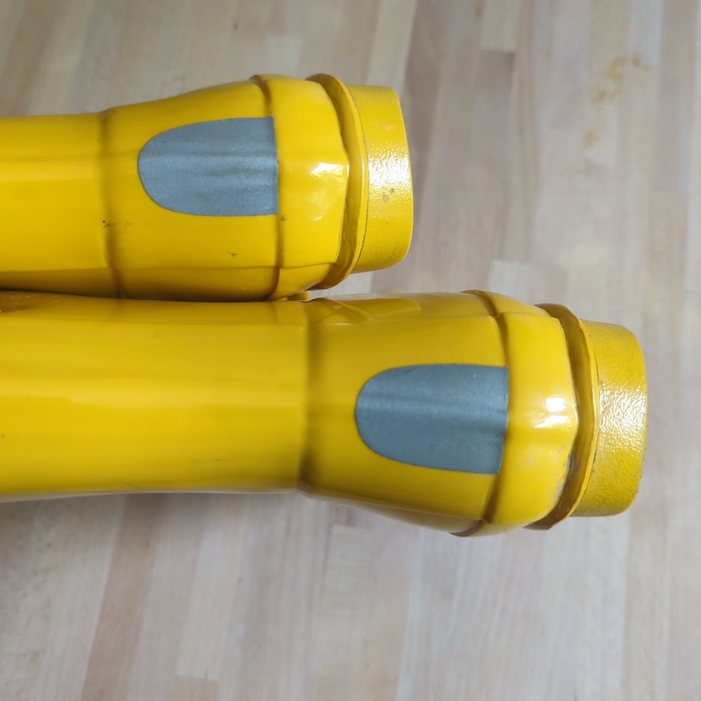 Hunter Original Kids Gloss Classic Yellow Rain Boots Big Kid 4 Youth - Picture 9 of 11
